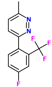 (image for) MC085083 3-[4-Fluoro-2-(trifluoromethyl)phenyl]-6-methylpyridazine